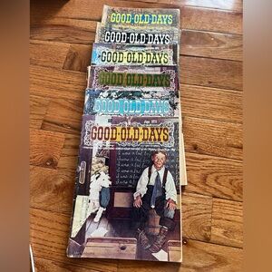 6 Good-Old-Days Magazines - See Pictures And Description For All Included